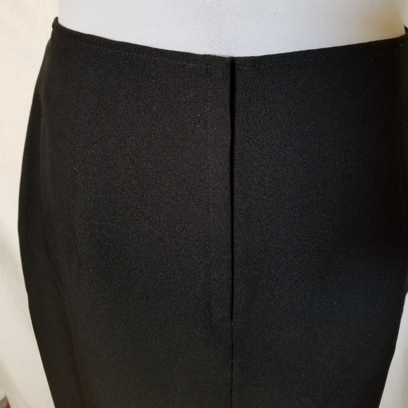 XOXO Black Business Skirt Darts Junior Size 11 - Picture 6 of 9